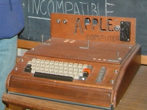 The first Apple computer, 'Apple I'.